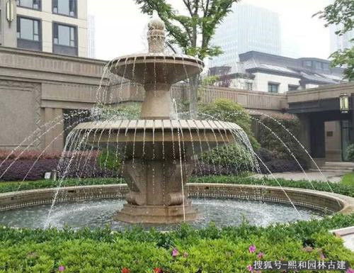 福建石雕水缽噴泉 凝固的流水，永恒的藝術